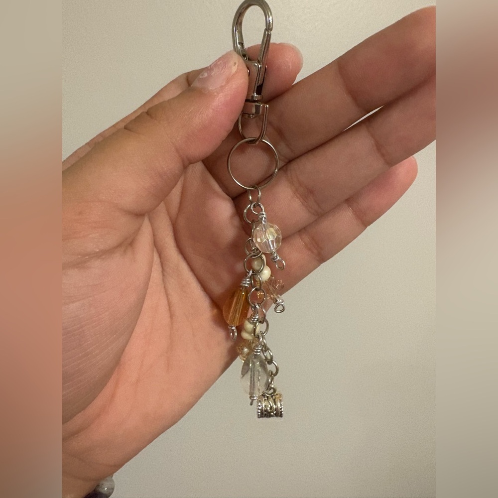 Colorful Beaded Keychain Set (6) - Picture 3 of 7